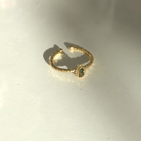 Minimal Damla Yüzük