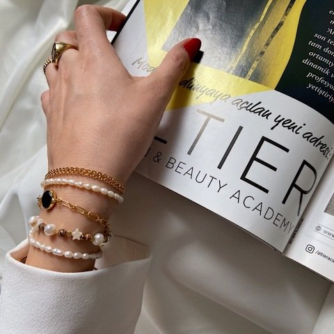 Minimal Taş Bileklik