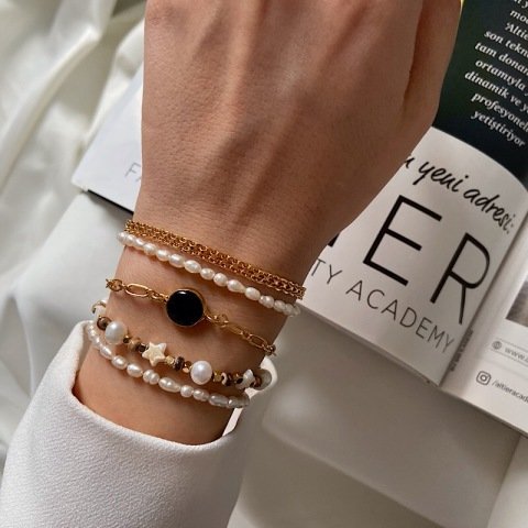 Minimal Taş Bileklik