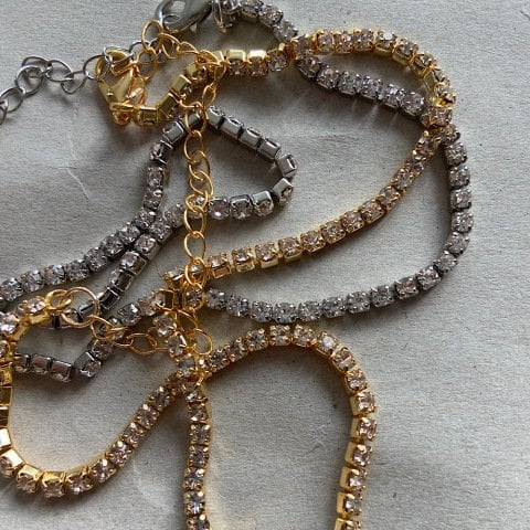 Taşlı Choker Kolye
