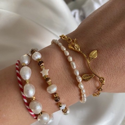 Vintage Gül Bileklik