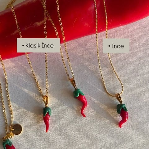 Red Hot Chili Biber Kolye