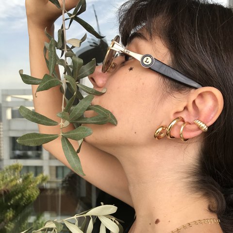 EarCuff Basic Büyük Küpe