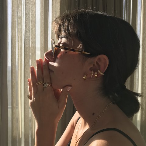 EarCuff Zincir Küpe