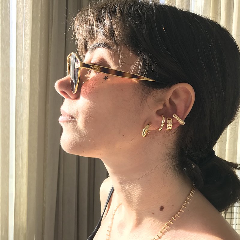 EarCuff Zincir Küpe