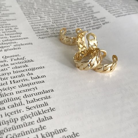 EarCuff Zincir Küpe