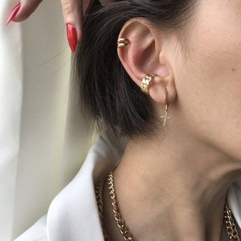 EarCuff Line Küpe